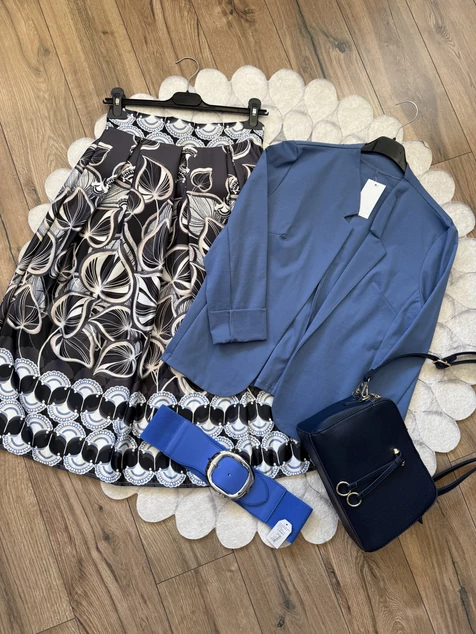 Kék elegáns blézer