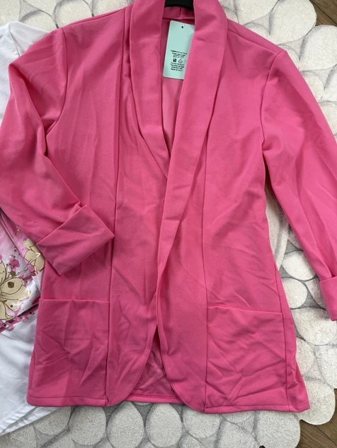 Magenta basic blézer