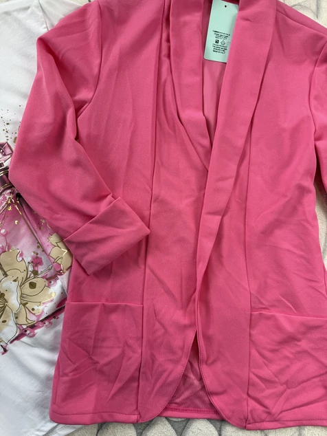 Magenta basic blézer