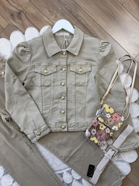Bézs fashion dzseki 