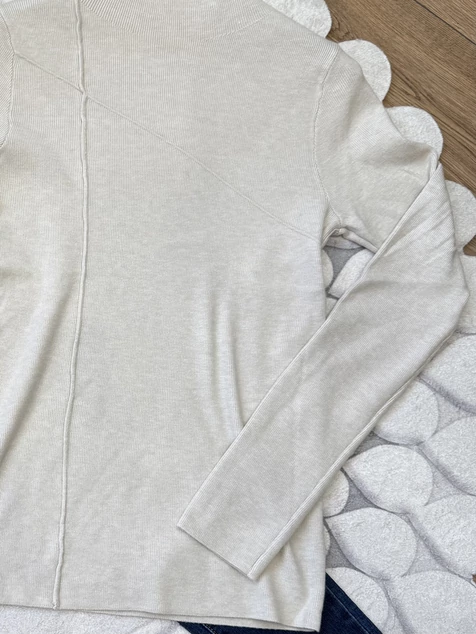 Krém elegáns Verona pulóver