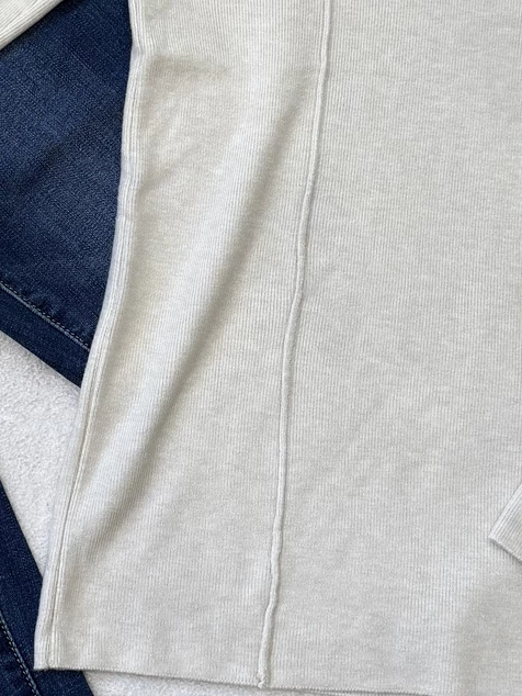 Krém elegáns Verona pulóver