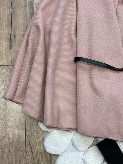 Púder poncsó kabát