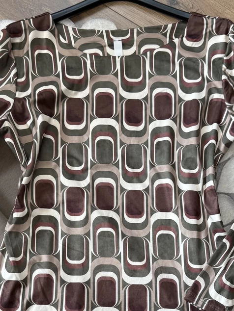 Zöld mintás Bologna felső