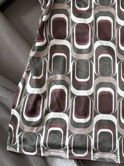 Zöld mintás Bologna felső