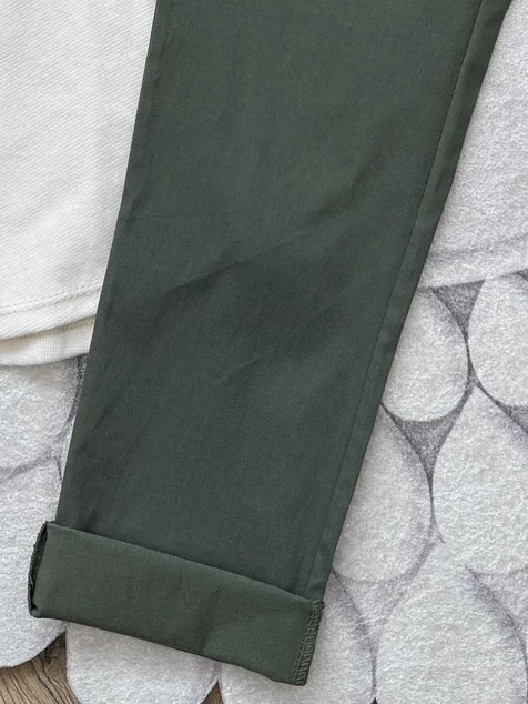 Khaki sportos nadrág