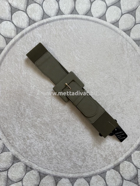 Khaki csatos spring öv 
