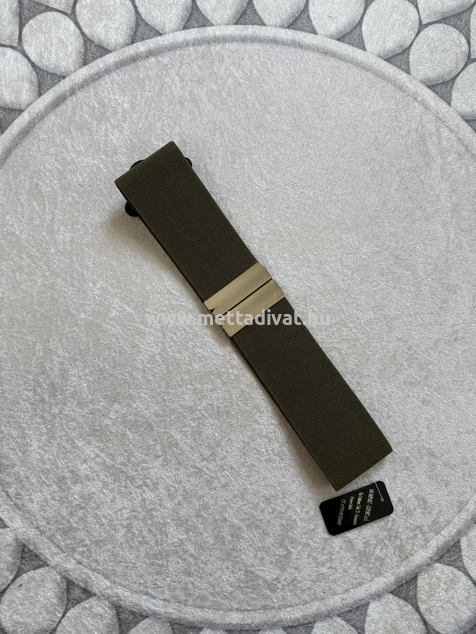 Khaki arany csatos öv