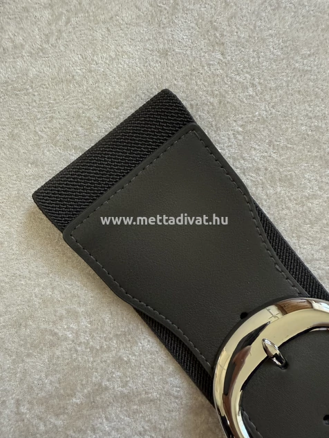 Szürke ezüst csatos öv 